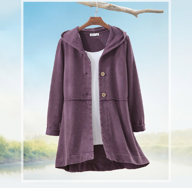Cardigan Fun Coldwater Creek Taille XL - Rouge, Manches Longues, Ourlet Volanté - Occasion Très Bon état