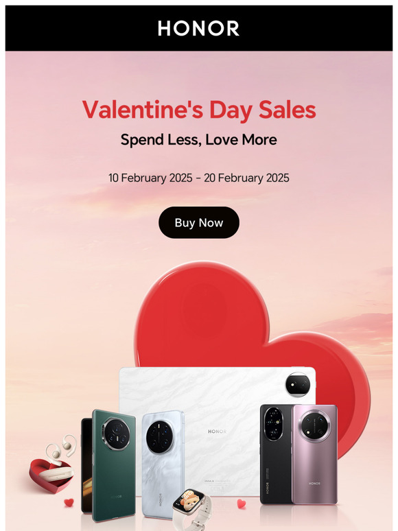 Love is in the Air – Discover Our Valentine's Day Sales