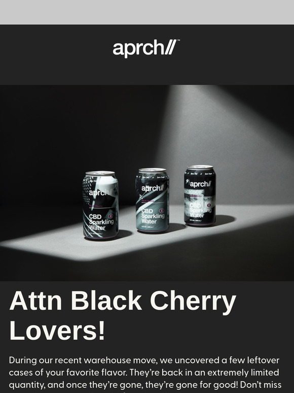 🚨 Limited Black Cherry Stock Found! 🍒