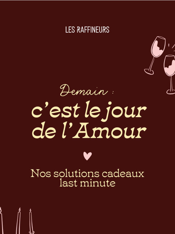 2 surprises pour sauver votre Saint-Valentin 💌
