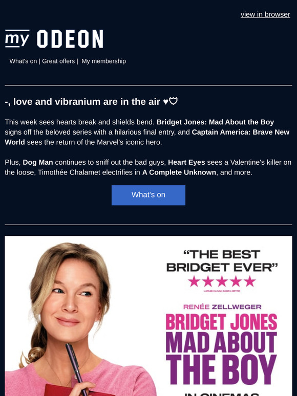 What's new at ODEON