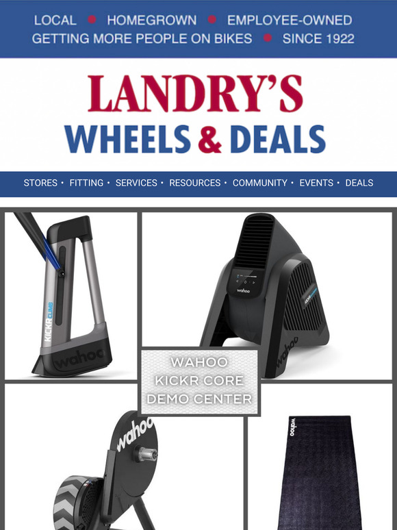 ⚡Wahoo Demo Center Flash Sale ⚡ Save $800 at Landry's!