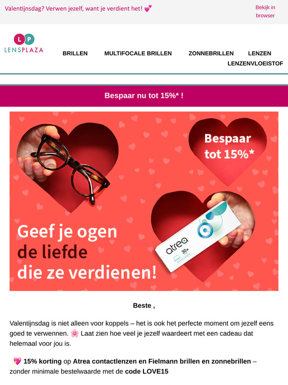 Bespaar nu tot 15%*!