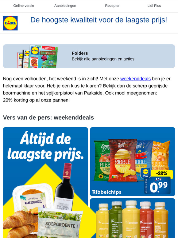 Topdeals voor een topweekend