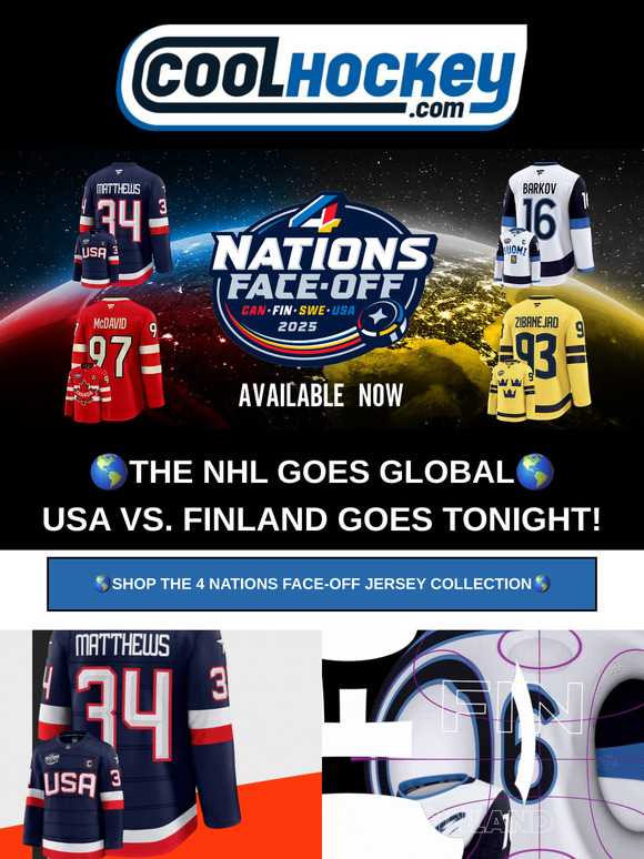 4 Nations Face-Off Night Two! Shop USA Vs. Finland 🇺🇸 🇫🇮