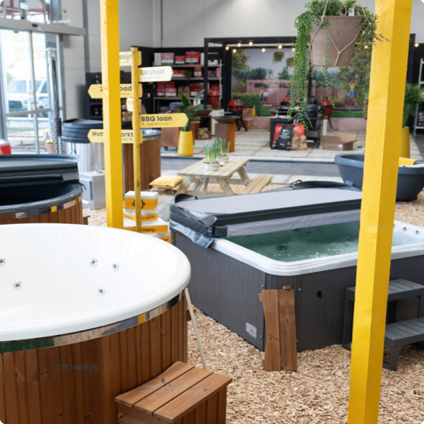 In 2 (!!) weken een hele showroom bouwen