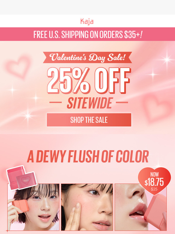 Valentine's Day Site wide 25% Off! 💖