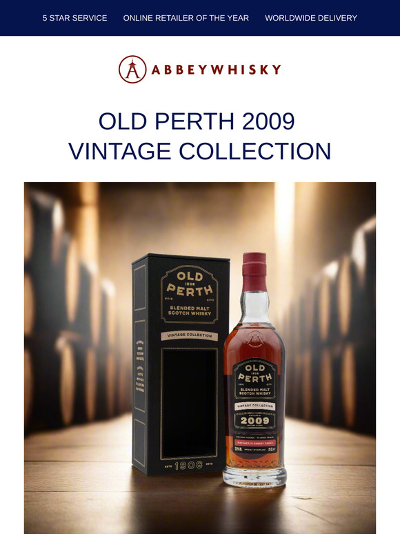 New Vintage Collection Release From Old Perth!  🥃
