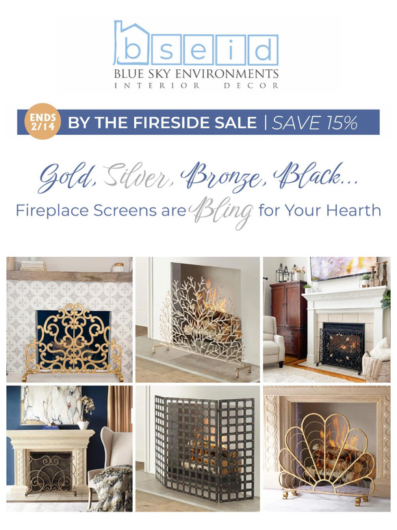 Fireplaces Deserve a Little Bling 💎 SALE ENDS TOMORROW