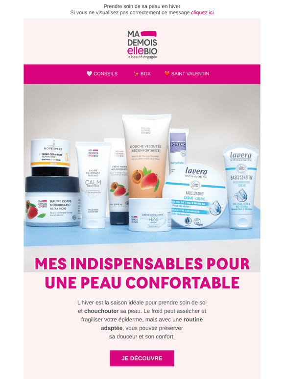 Mes indispensables pour une peau confortable ☁️