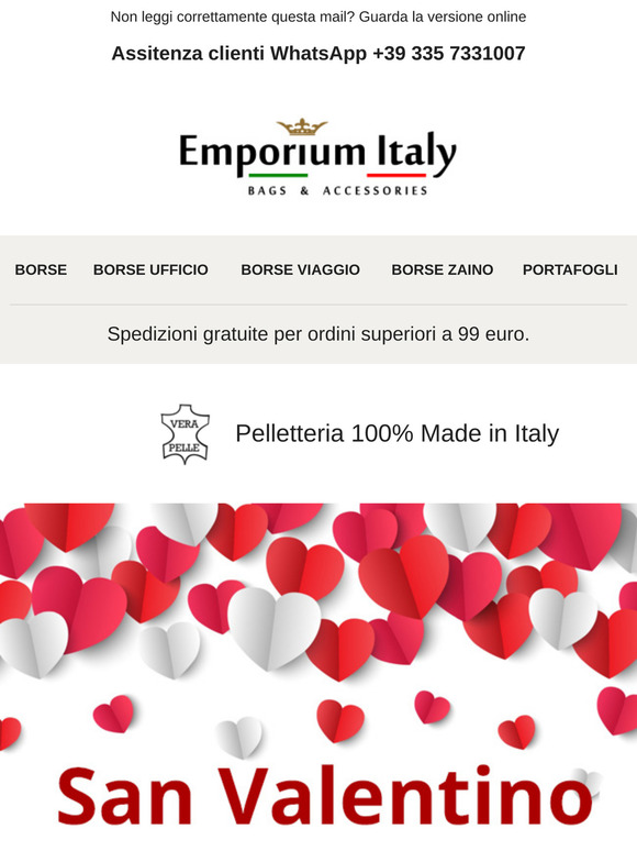 ❤️ Extra sconto -15% San Valentino