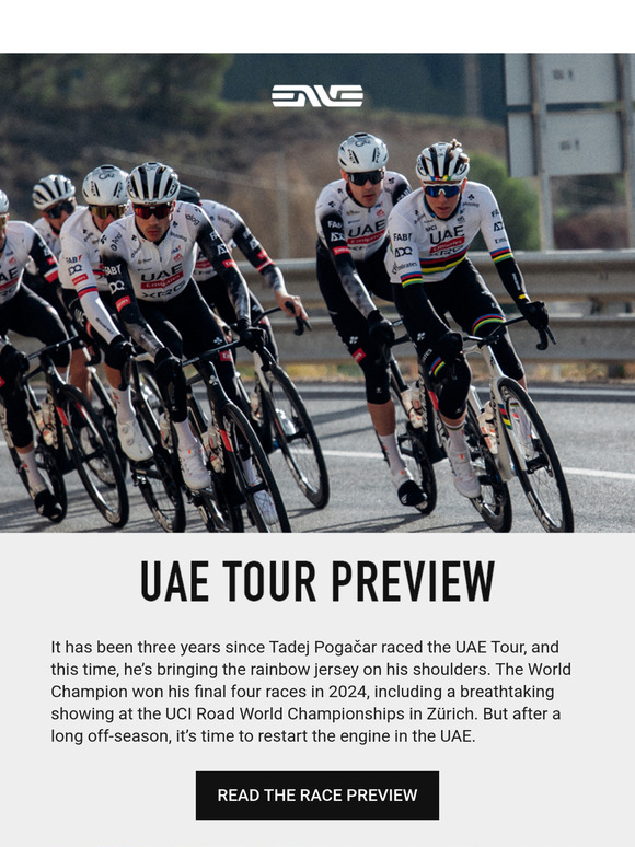 Tadej Back To His Winning Ways - UAE Tour Preview