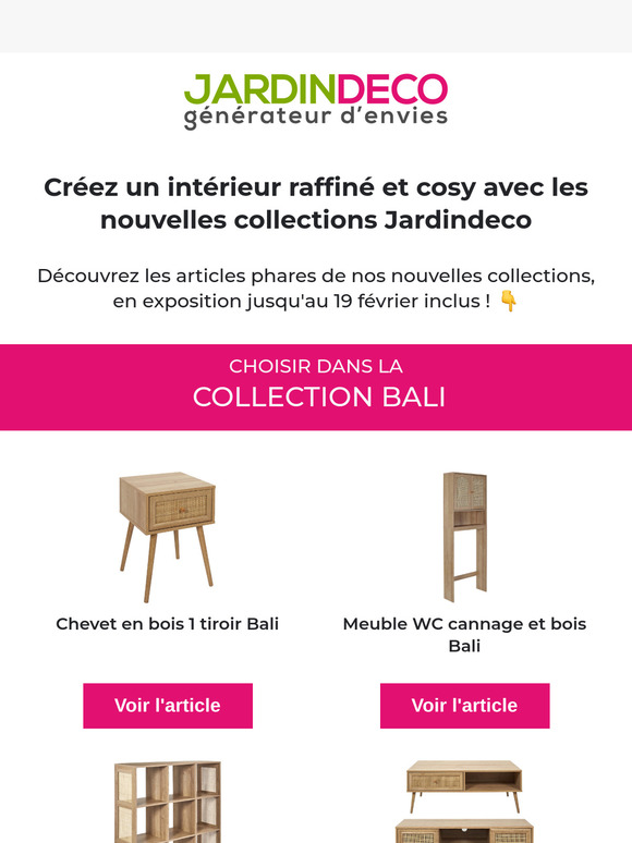 Les articles phares des nouvelles collections