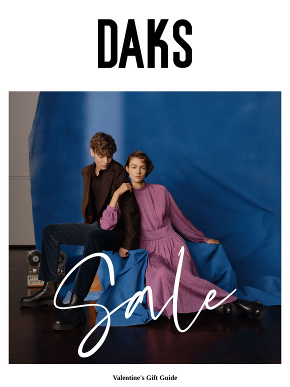 Valentine's Gift Guide - DAKS Winter Sale