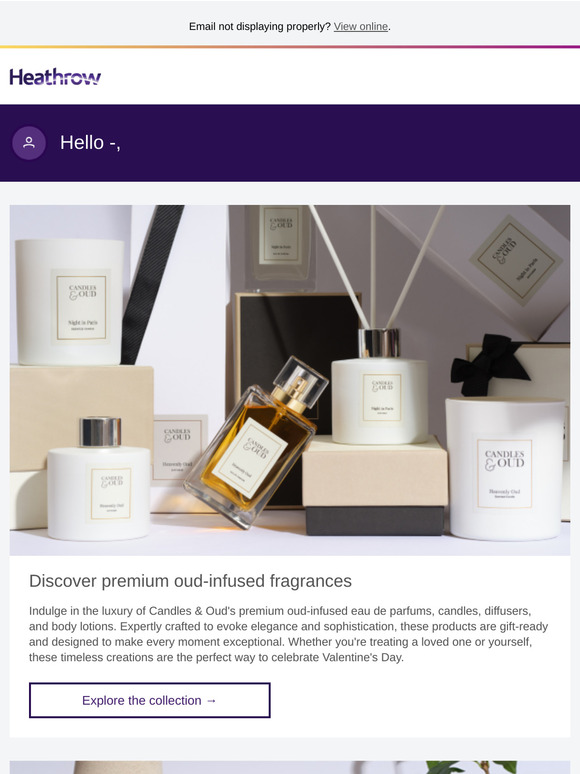 Perfect gifts from Candles & Oud