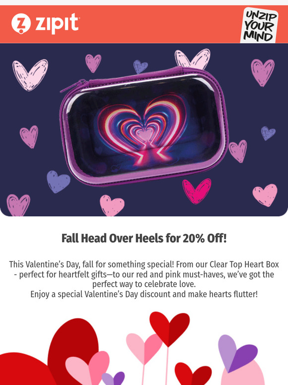 Celebrate Valentine's with 20% Off! 😍