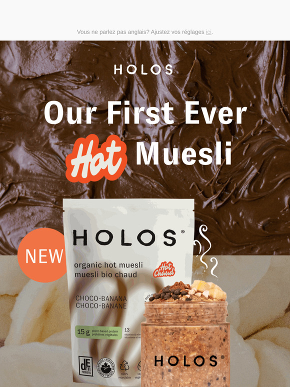 Our first ever HOT muesli!!! 😮❤️‍🔥