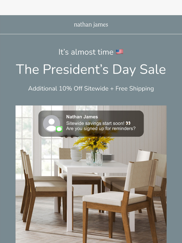 President's Day Sale Starts Tomorrow 🇺🇲