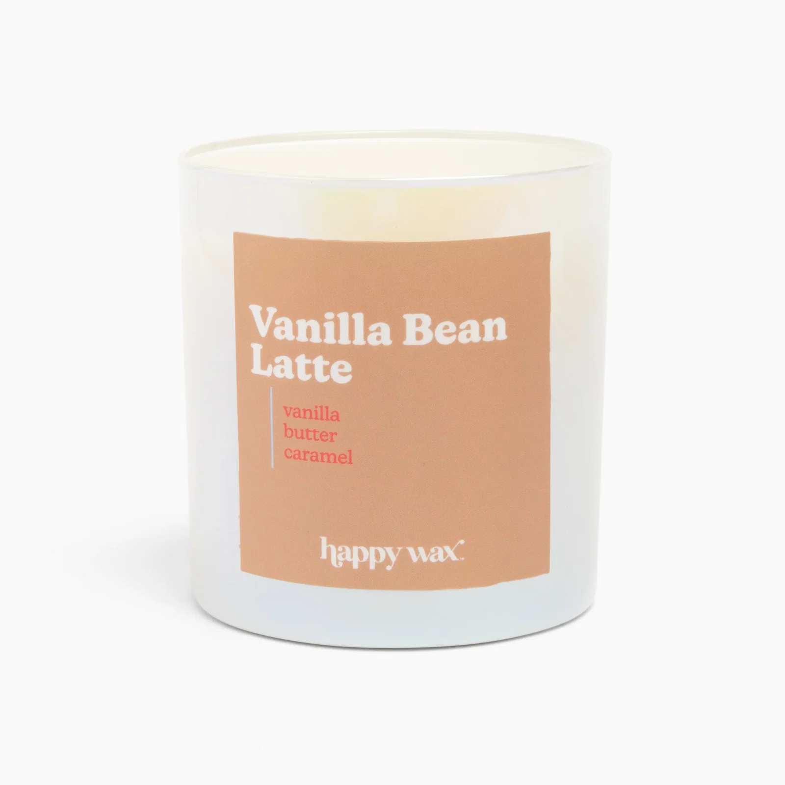 Image of Vanilla Bean Latte Single Wick Candle