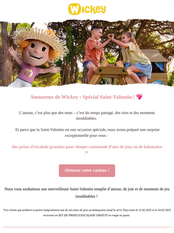 Amoureux de Wickey : Spécial Saint-Valentin ! 💖