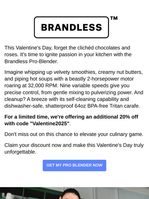 Blend Your Way to Love: Exclusive Valentine's Day Offer Inside!