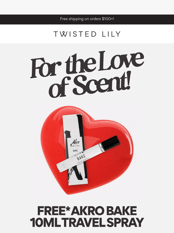 FOR THE LOVE OF SCENT (AND A FREEBIE!)