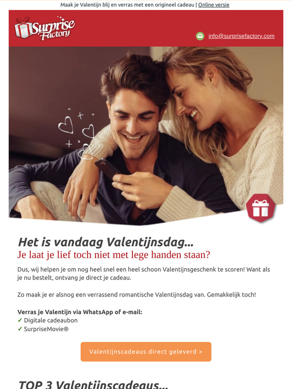 Toch een Valentijnscadeau...? 💌