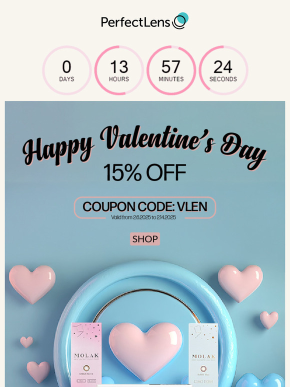 Hurry! 15% Off Contact Lenses – Ends Midnight Tonight!