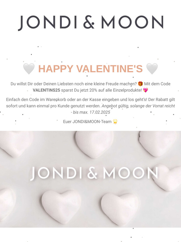 JONDI&MOON | Happy Valentin's 🤍