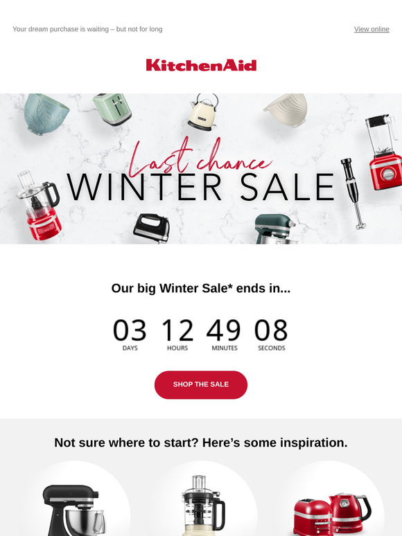⏱️Last chance to shop our Winter Sale
