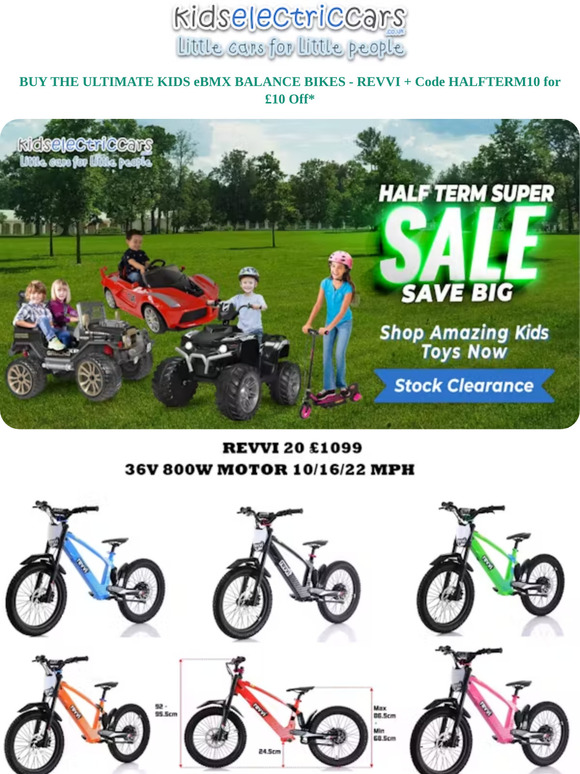 🚲 KIDS REVVI 20 INCH E-BIKE has LANDED 🚲 10+ HURRY - WILL SELL OUT 🚲