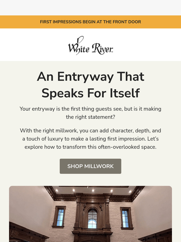 Is your entryway showing the right thing?