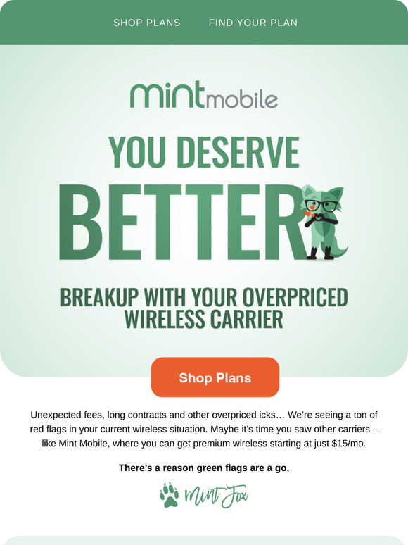 Overpriced wireless giving you the ick?