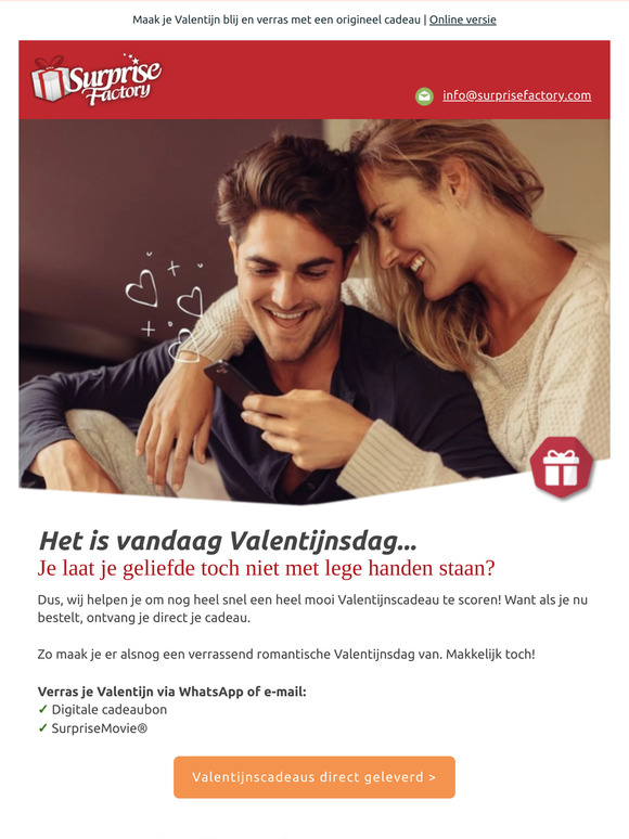 Toch een Valentijnscadeau...? 💌