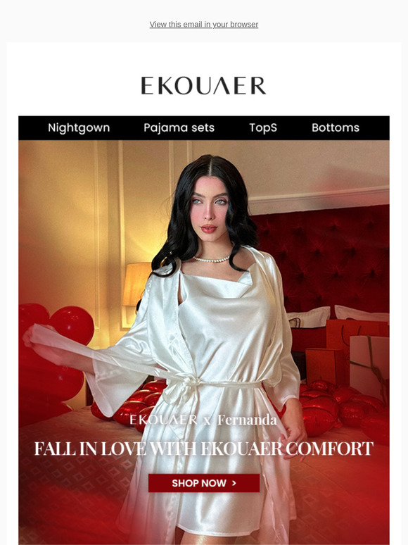 Now entering: your effortless pajamas