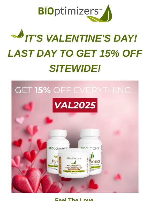 💚IT'S VALENTINE'S DAY! LAST DAY TO GET 15% OFF SITEWIDE!💚