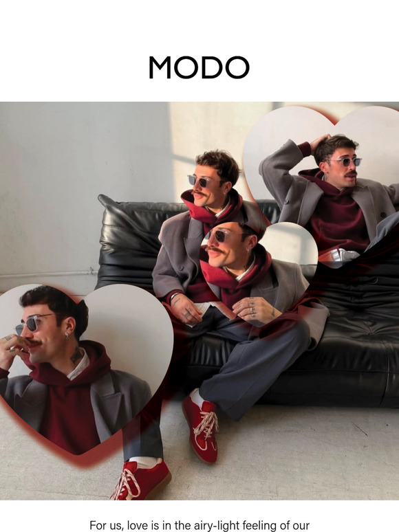 Love is in the airy-light feeling of our eyewear