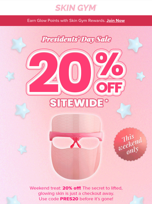 📣 20% off EVERYTHING