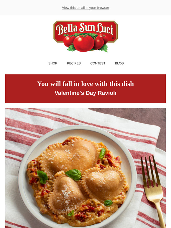 Valentine's Day Ravioli