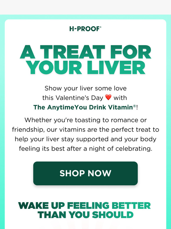 ❤️ A Treat For Your Liver