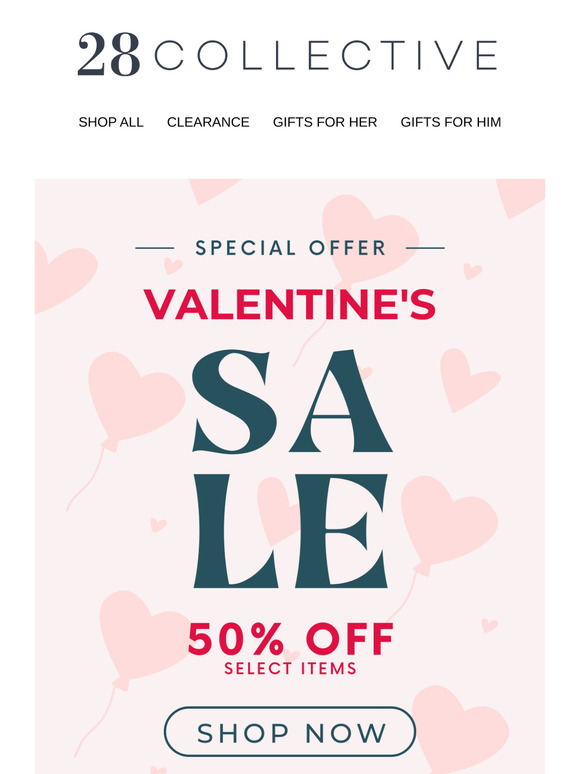Love is in the Air & So Are the Deals! Shop Now ❤️