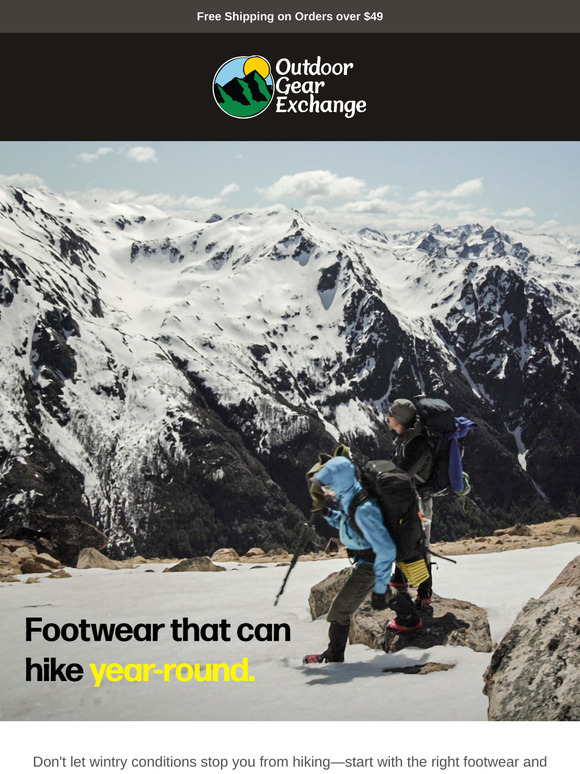 Footwear That Can Hike Year-Round