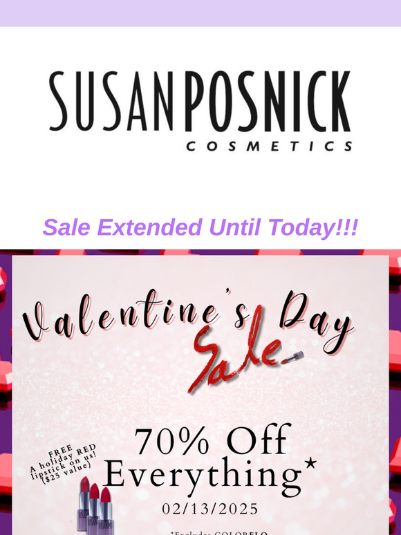 Don't Miss Out: Valentine's Sale Extended!