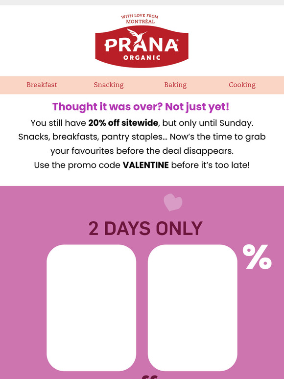 Final days for sitewide 20% discount! 😍