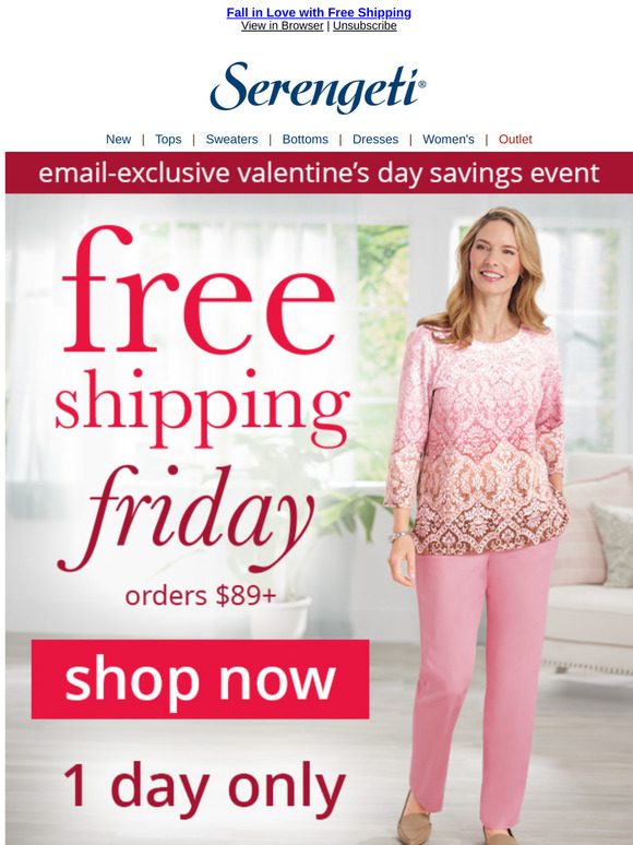Happy Valentine's Day ~ Free Shipping on Stunning Styles ~ Shop Now
