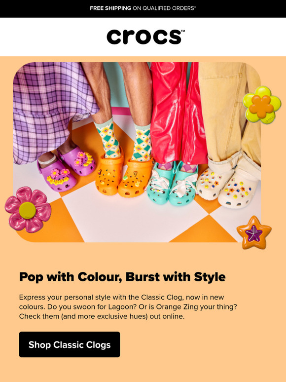 Burst with Style ! Online Exclusive Colours