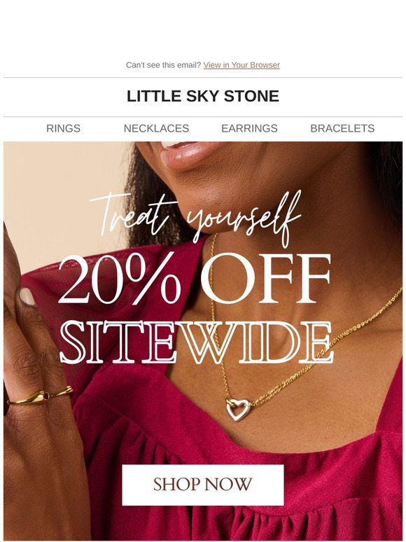 FINAL HOURS: 20% OFF 💗