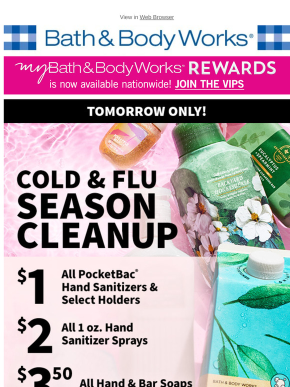 Bath & Body Works Email Newsletters Shop Sales, Discounts, and Coupon