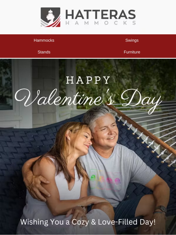 Happy Valentine's Day from Hatteras Hammocks! ❤️