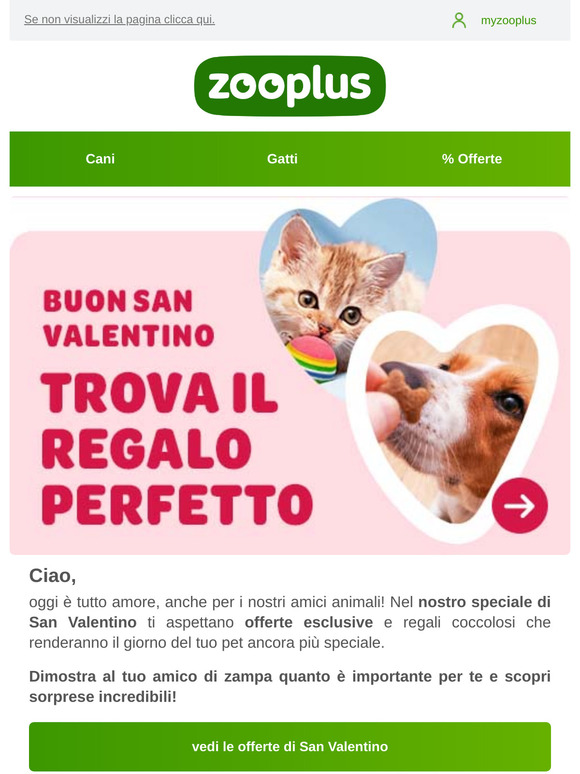 💝 Grande amore. Piccoli prezzi.